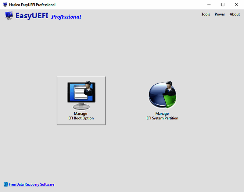 EasyUEFI功能展示图