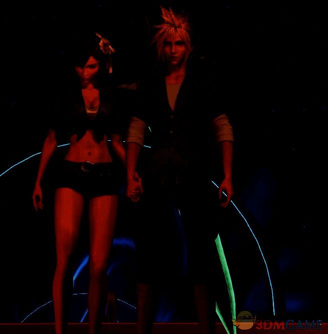 《最终幻想7:重生》克劳德服装重新作色MOD效果截图2