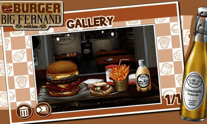 复古汉堡店游戏画面