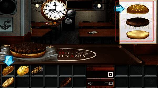 食材摆放要求界面