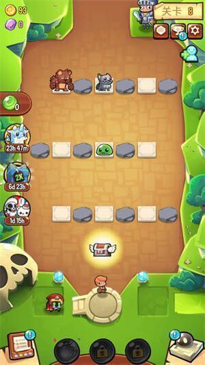 宝石按钮与召唤界面