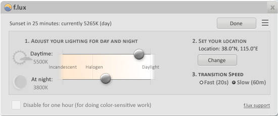 F.lux软件优势相关图片