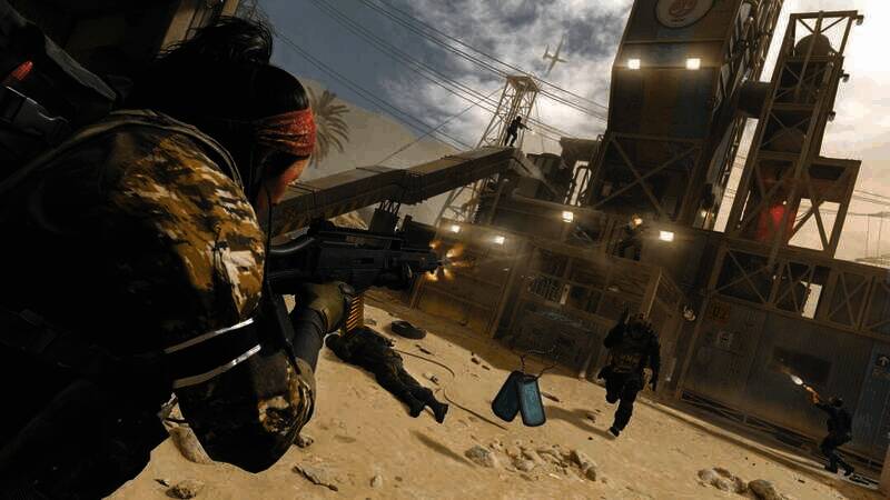 《使命召唤:现代战争3》僵尸模式画面