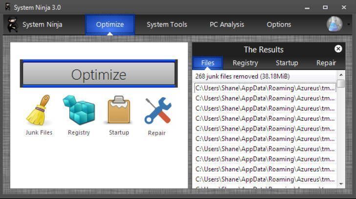 System Ninja软件相关图片