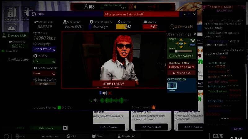 《主播生活模拟器2》游戏画面2