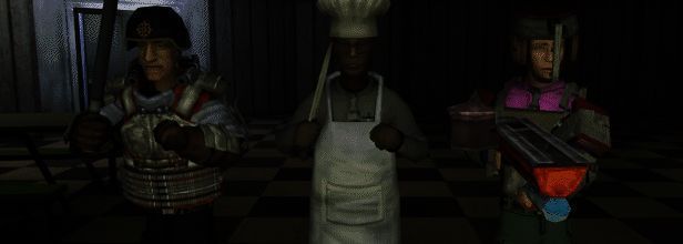 非生物因素游戏画面表现中的敌人画面