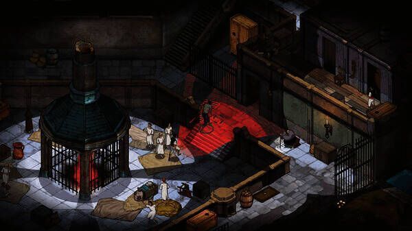 疯狂之石夜晚修道院画面