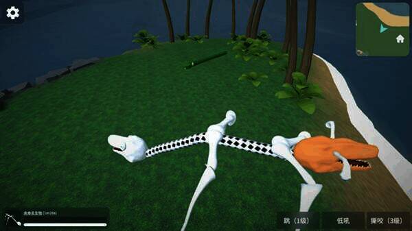 生命值与攻击等级显示界面