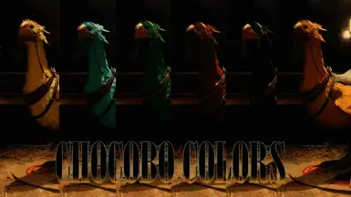 《最终幻想7：重生》五颜六色的陆行鸟MOD游戏截图