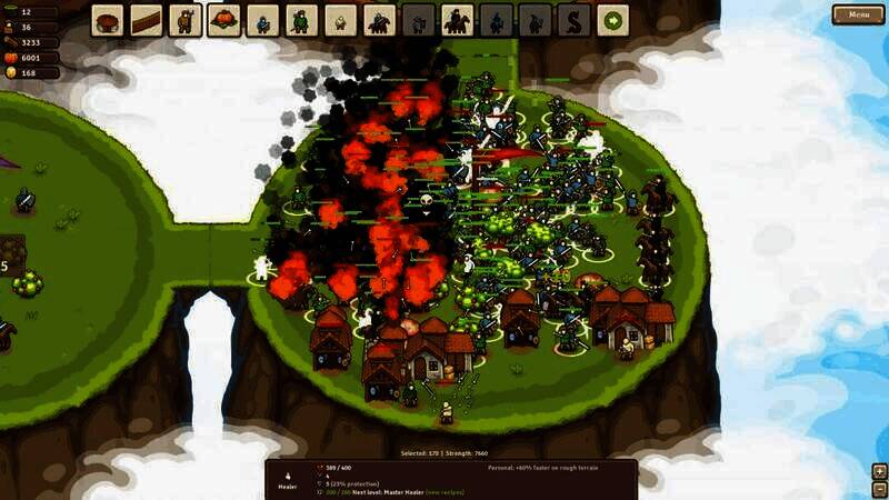 环形帝国领土扩张画面