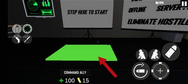 游戏开始准备界面