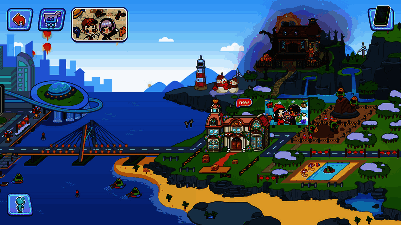 奇妙创意世界游戏地图场景