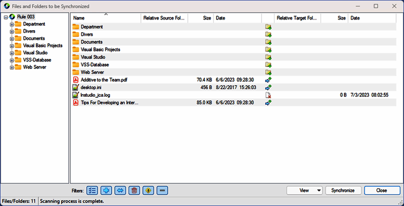SyncFolders 软件截图 4