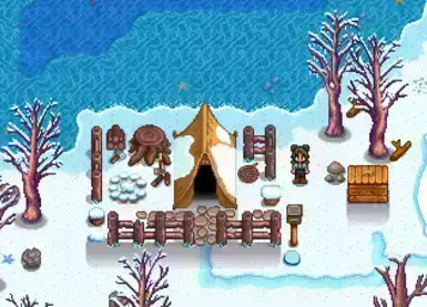 《星露谷物语》帐篷生活MOD截图3