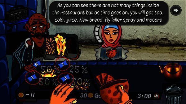 点击食材数量操作图