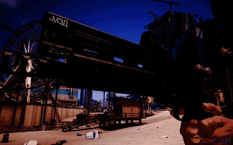 《赛博朋克2077》RSh - 12突击左轮手枪MOD截图1