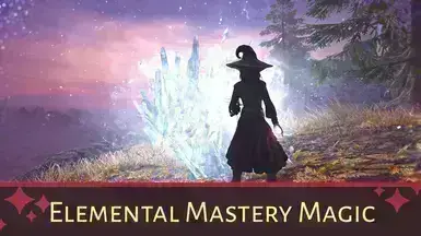 《上古卷轴5：天际重制版》元素精通魔法MOD截图