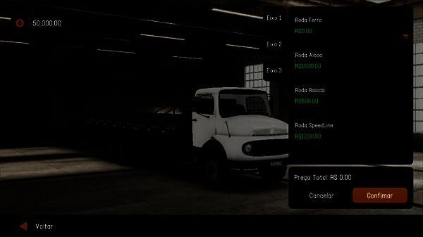 车辆外观定制界面