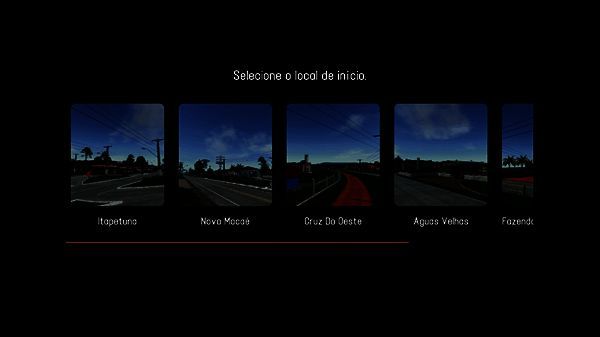 驾驶路线规划界面