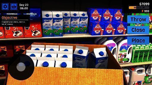 超市管理模拟器游戏画面