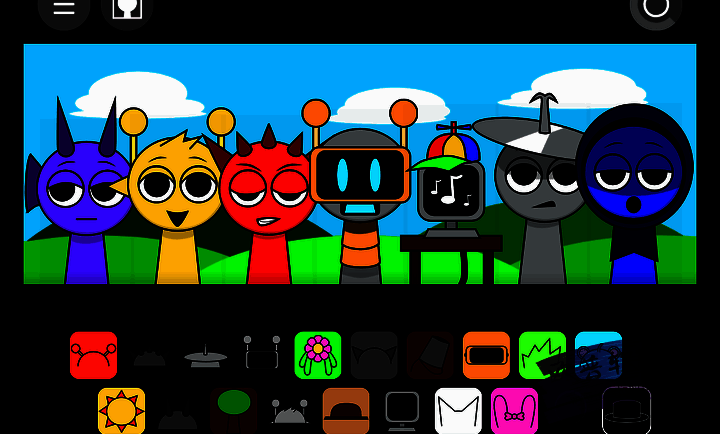 节奏盒子Sprunki模组游戏画面示例2
