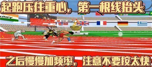 速度之星起跑后加速姿势