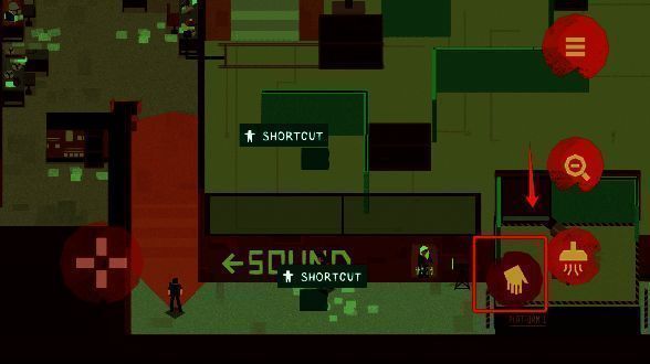 点击穿越出入口图