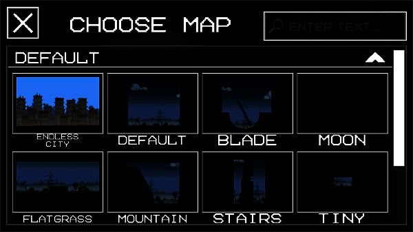 选择地图界面图