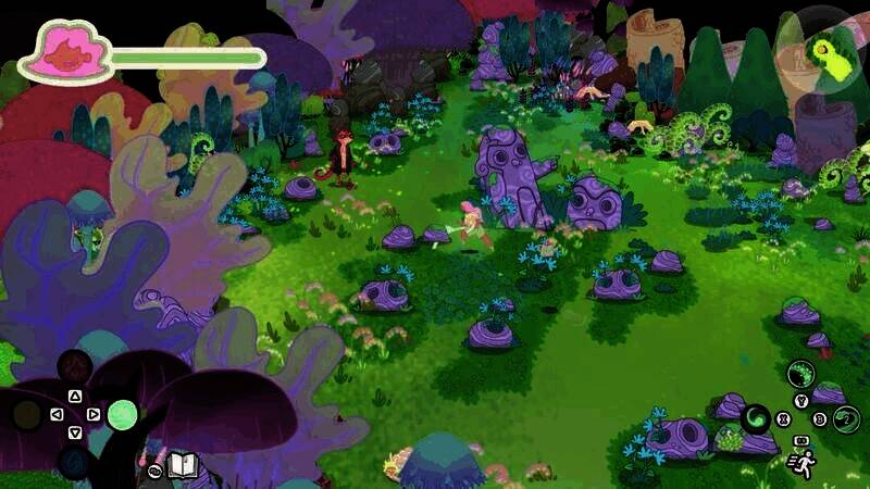 Grimoire Groves 游戏中的角色互动场景