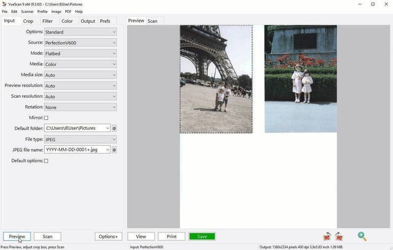 照片扫描示例图