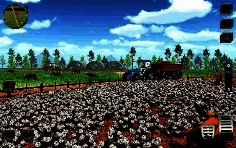 真实拖拉机模拟驾驶游戏画面