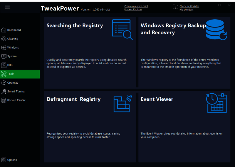 TweakPower软件特色相关图片