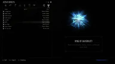 《上古卷轴5:天际重制版》隐形戒指MOD截图3