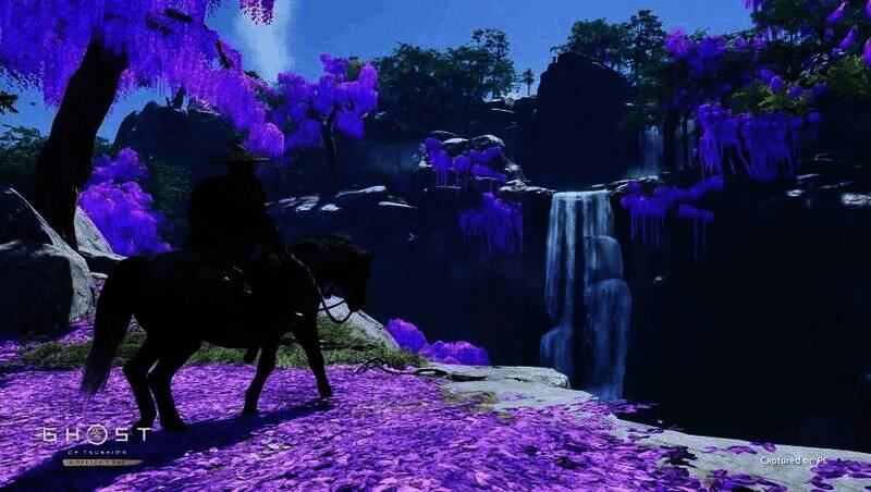 对马岛之魂画面表现相关画面