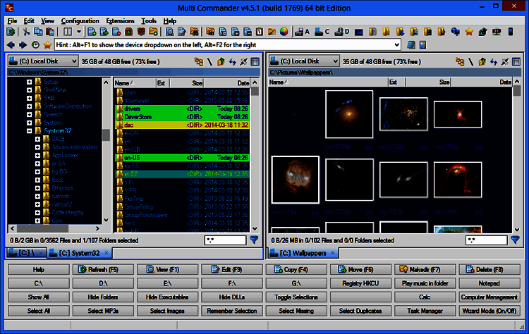 Multi Commander软件展示图3