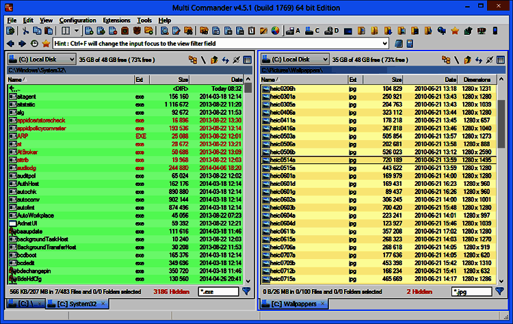 Multi Commander软件展示图4