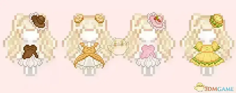 《星露谷物语》娇娇的KFC食物拟服装MOD游戏截图