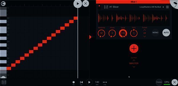 为片段分配音符界面