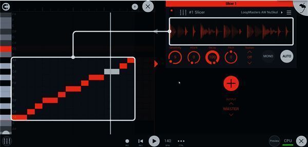 新音符输出界面