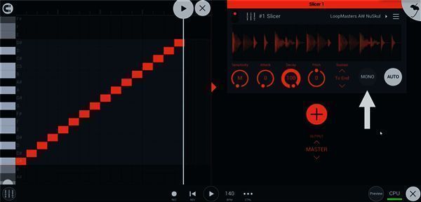 Mono单一效果界面