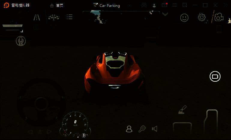 手动换档停车场游戏画面