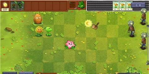 锤子攻击僵尸画面