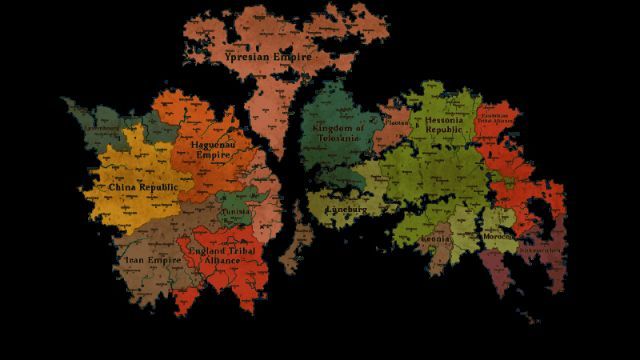 架空地图模拟器国家演变动态画面