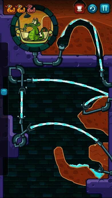 鳄鱼小顽皮爱洗澡苹果版游戏画面