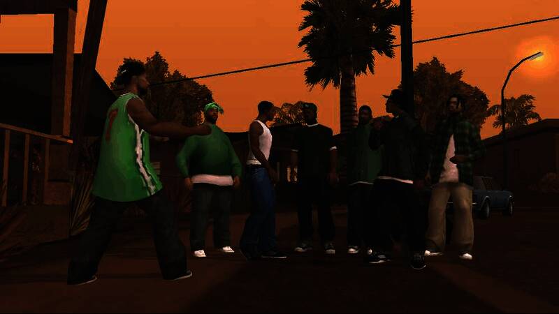 侠盗猎车手圣安地列斯游戏画面