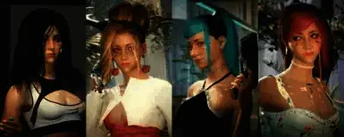 赛博朋克2077可装备刘海MOD截图2