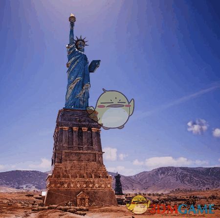 赛博朋克2077自由女神像道具MOD截图