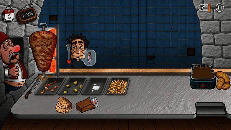 等待下一位客人