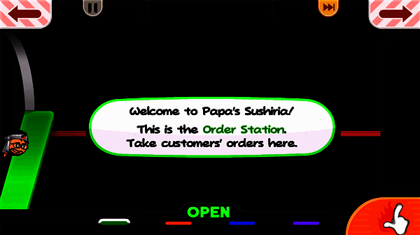 进入订单站界面截图