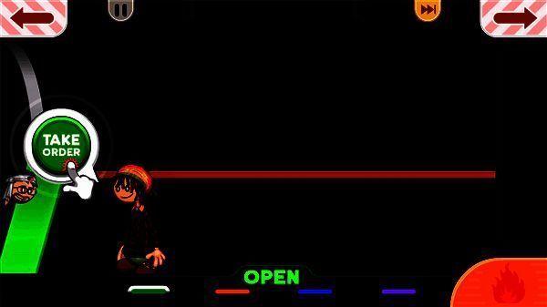 点击take order界面截图